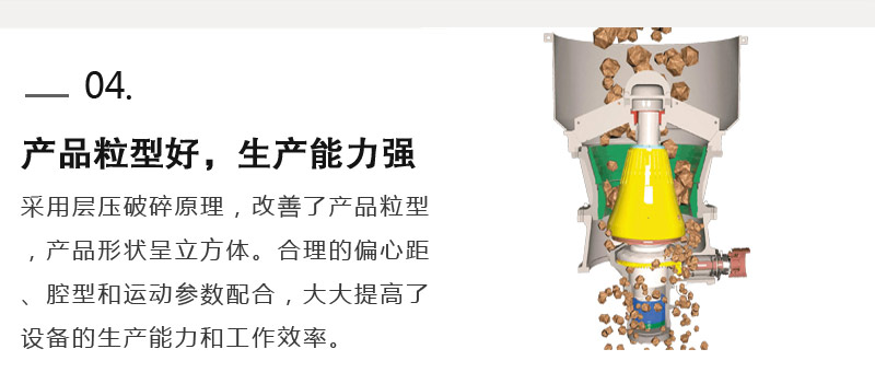 單缸圓錐破特點四